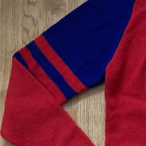 Vintage NHL "Montreal Canadiens" Knit Hockey Sweater. HABS Hockey Sweater - Picture 6 of 7